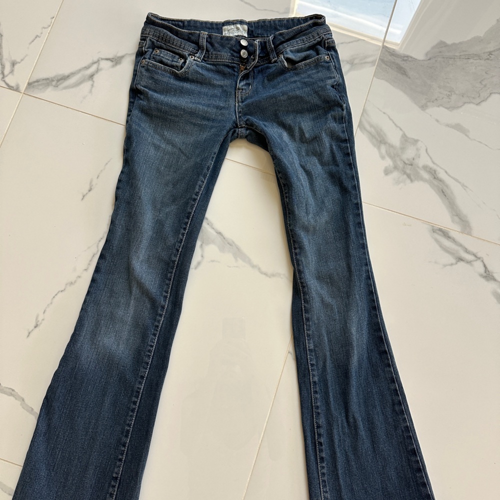 Vintage Aeropostale Dark Wash Blue Bootcut Jeans